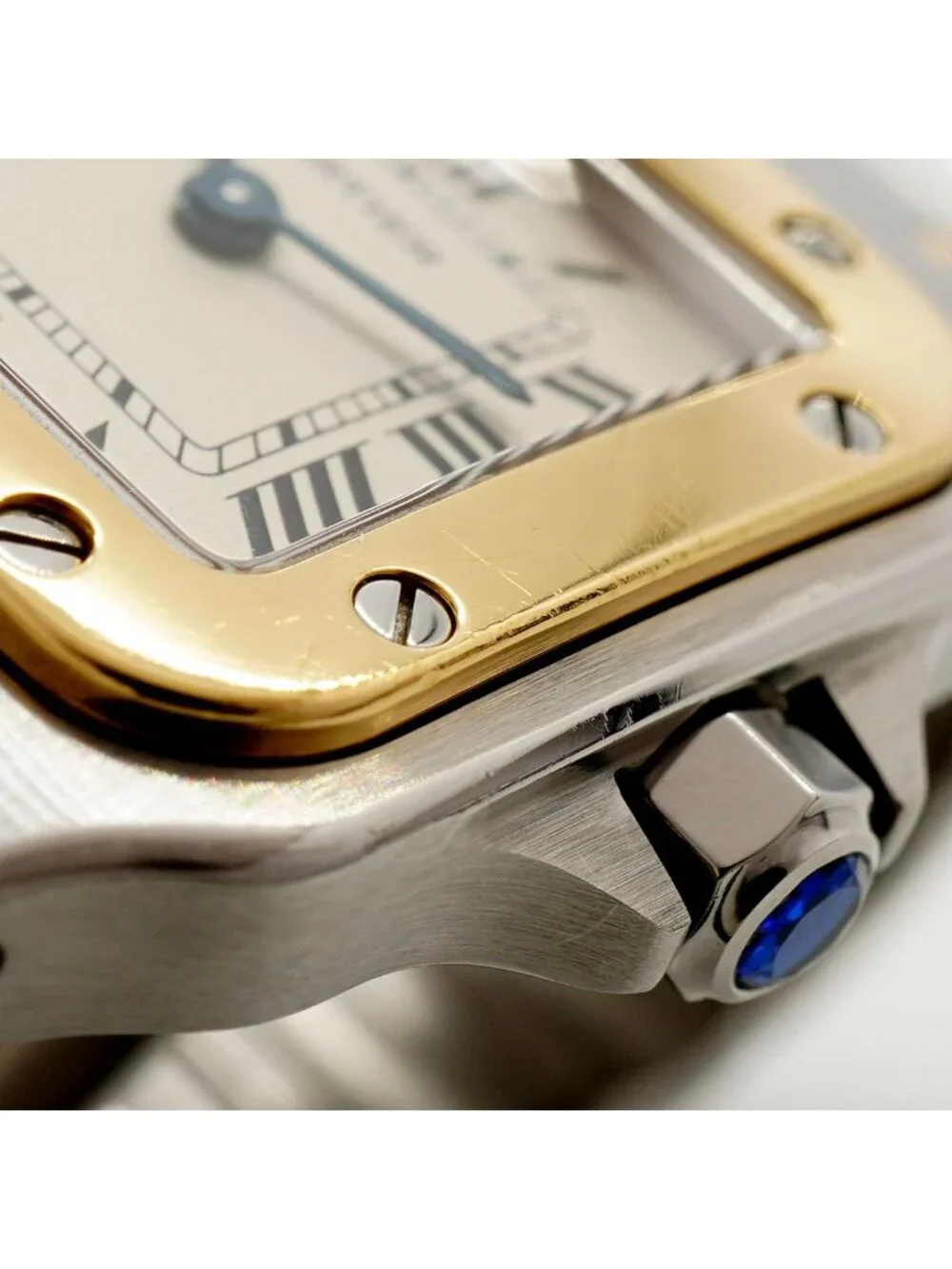 Cartier Santos Galbe SM White Dial Watch